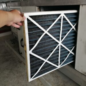 changing air filter